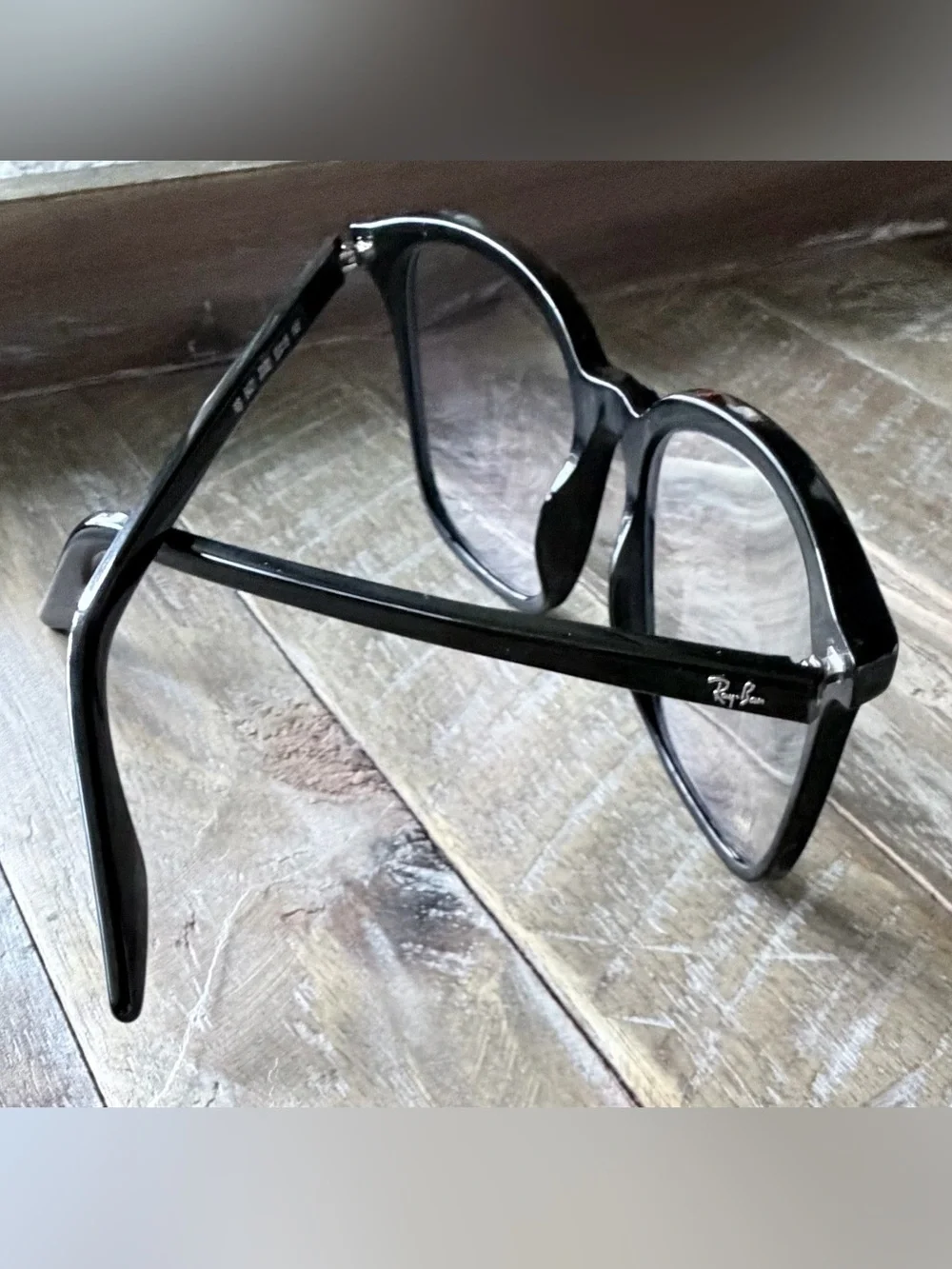 Ray-Ban Black Rectangular Eyeglasses 5421